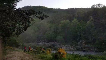L'impresionnant hélitreuillage d'un blessé par les pompiers