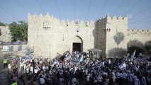 İsrailliler gerginliğin hakim olduğu Doğu Kudüs'te işgali kutladı - KUDÜS