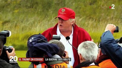 Écosse : Donald Trump au cœur d'une lutte pour la création d'un golf