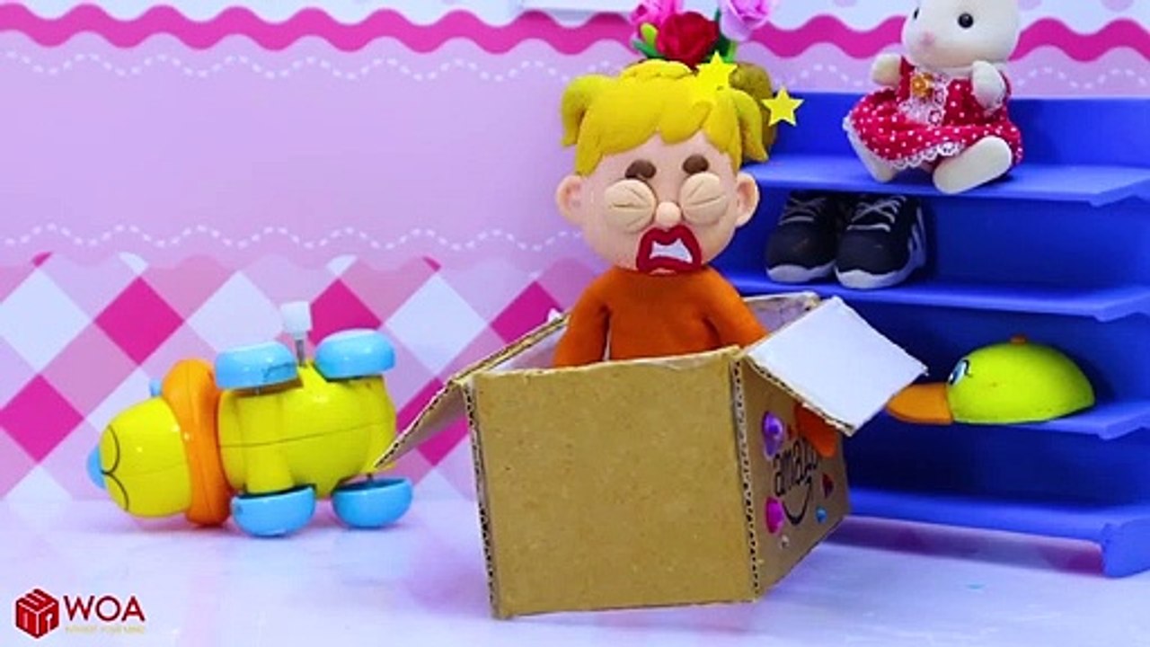 SUPERHERO BABY CASTLE PLAYHOUSE PRETEND PLAY  Play Doh Cartoons For Kids