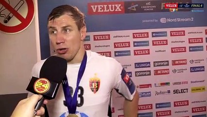 02.06.2019 Данил Шишкарев по освојување на Лигата на шампионите 2019