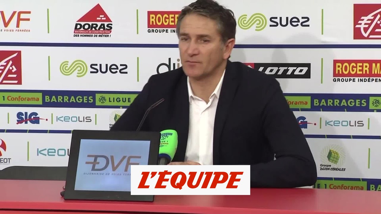 Montanier «Cette saison, nous aurons tout connu» - Foot - Barrages L1-L2 - Lens