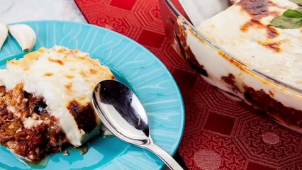 وصفه أبله منال - أسرار طاجن المسقعة بالبشاميل