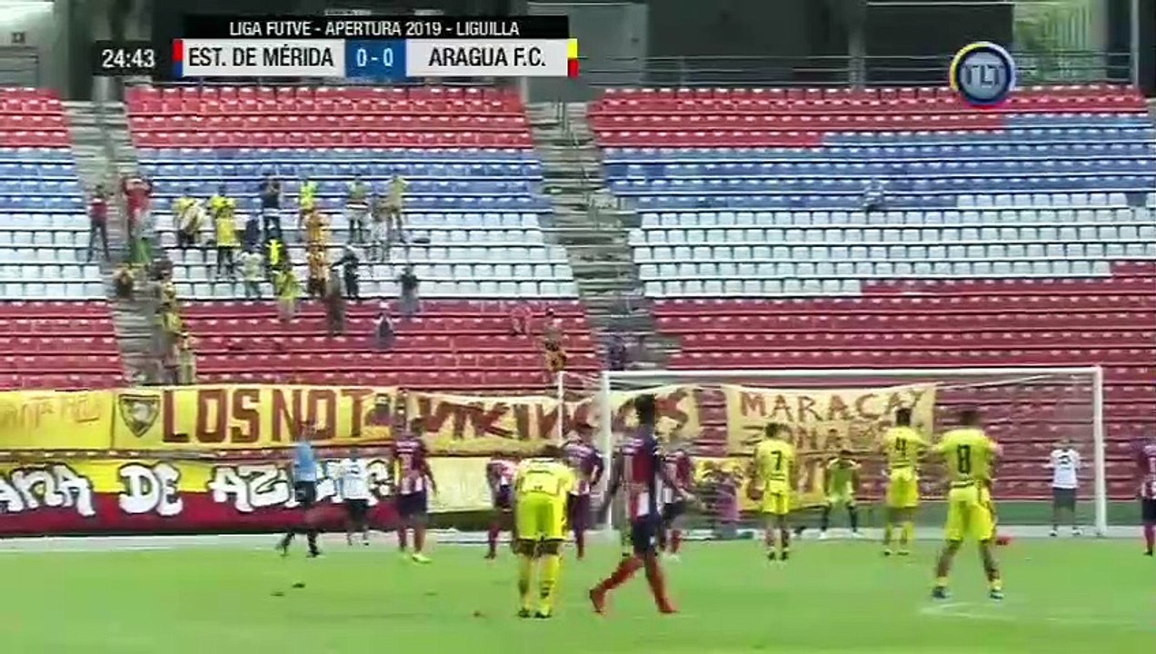 Estudiantes Merida 1  -  1 Aragua - Cuartos de Final - Apertura 2019