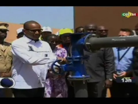 ORTM/Lancement de la station de pompage d’eau potable de Kabala par le Premier ministre, Dr Boubou CISSE