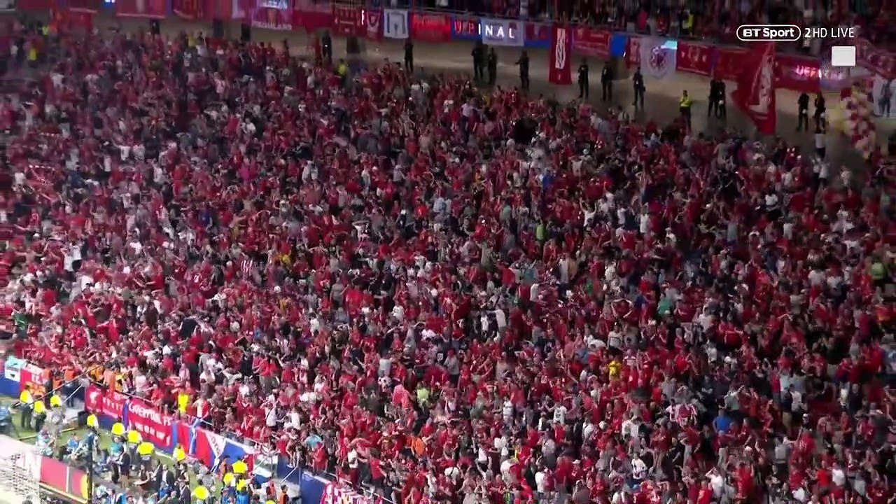 Players in tears! Incredible scenes at the final whistle as Liverpool win a SIXTH Champions League