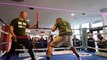 UPSET ON THE CARDS? - BIG HEAVYWEIGHT KASH ALI HAMMERS THE PADS AHEAD OF DAVID PRICE CLASH