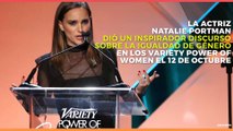 Entretenimiento | El inspirador discurso de Natalie Portman