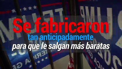 Internacional | Trump compra a China banderas para su campaña