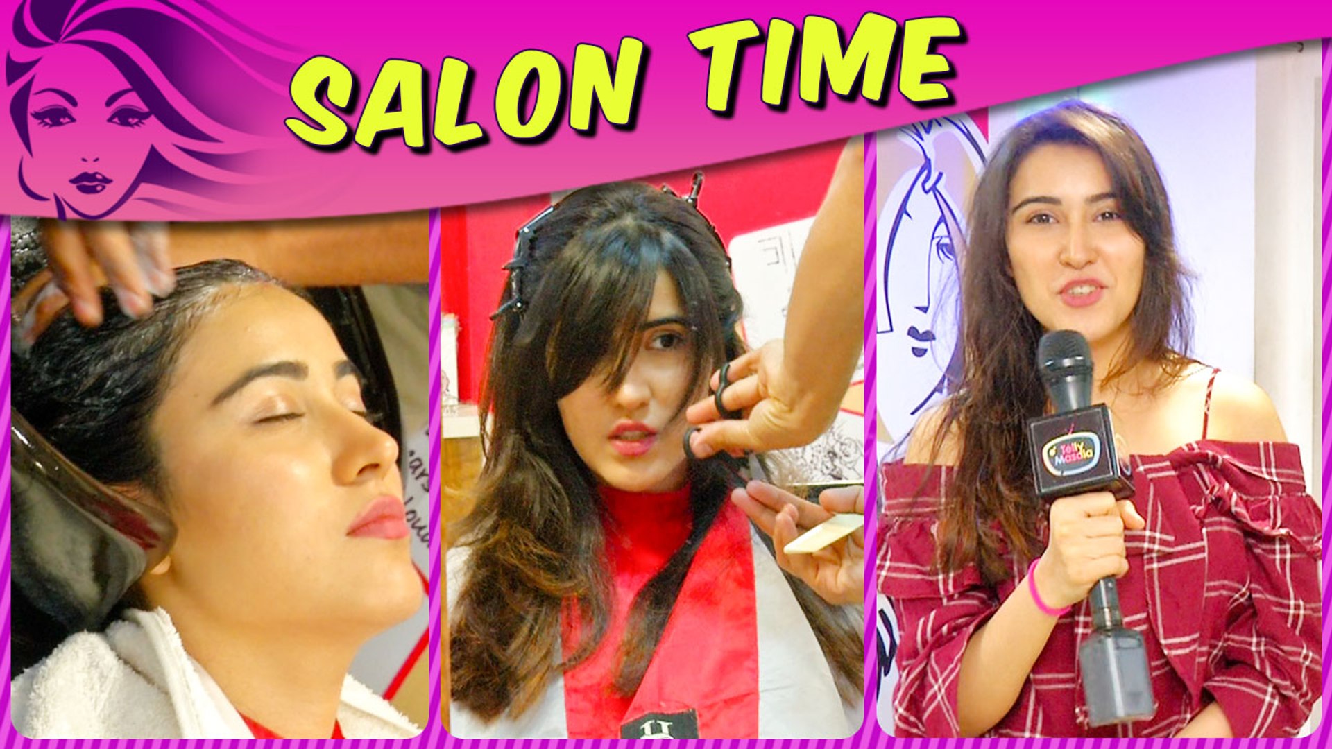 Sheena Bajaj EXPERIMENTS With Hair In Salon Time | Laal Ishq | TellyMasala  - video Dailymotion