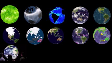 NOAA Acting Administrator Dr. Kathryn Sullivan on the 100th Installation of Science On a Sphere