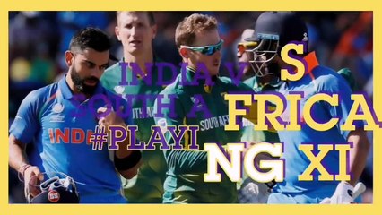 World Cup 2019  India Vs South Africa  India Playing Xi  India Playing 11 Against South Africa