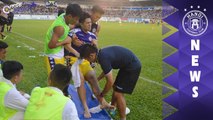 HLV Park Hang-seo cầu mong Đình Trọng chấn thương không quá nặng khi trả lời phỏng vấn | HANOI FC