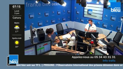 France Bleu Occitanie matin du 3 juin 2019