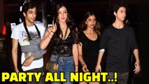 CAUGHT DRUNK! Star Kids Suhana Khan, Aryan Khan, Shanaya Kapoor & Ananya Panday