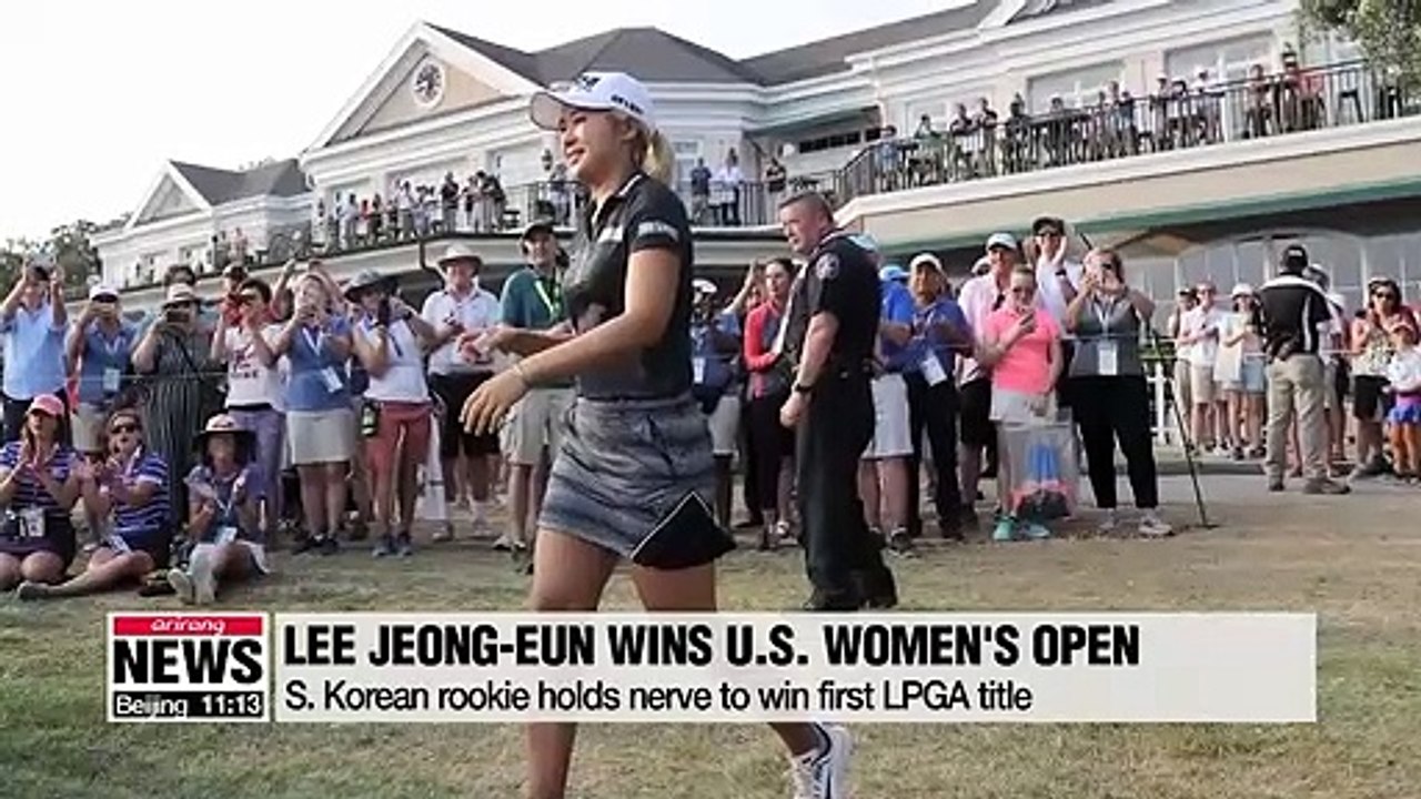 uper rookie Lee Jeong-eun holds nerve to win U.S. Women's Open as her first LPGA title
