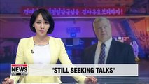 Trump still seeking talks with N. Korea