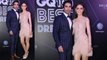 Sanaya Irani and Mohit Sehgal look beautiful together at GQ awards; Watch video | FilmiBeat
