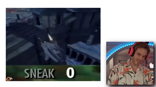 SNEAK LEVEL 0 | PEWDIEPIE FUNNY VIDEO | FUNNY GAMING MOMENT
