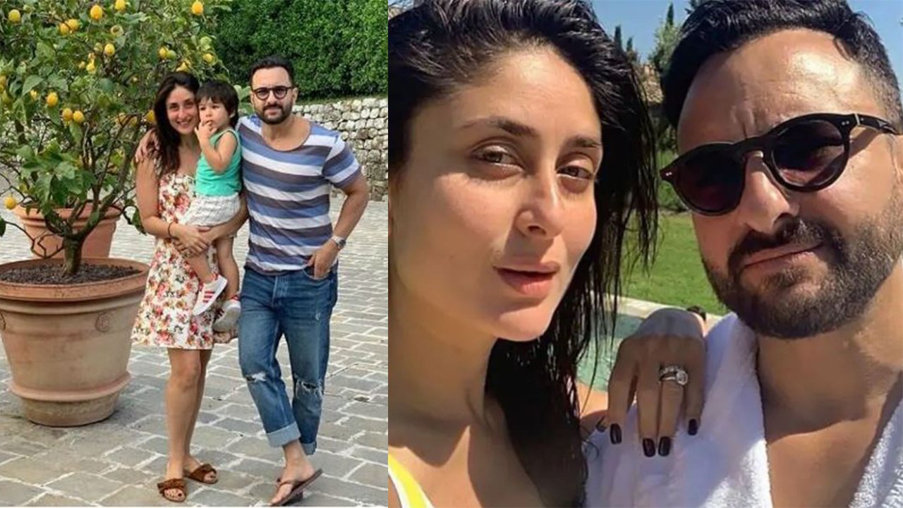 Taimur Ali Khan enjoys with Kareena Kapoor Khan & Saif Ali Khan in London | FilmiBeat