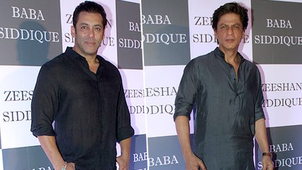 Salman And Shah Rukh Get Together For Baba Siddique Iftar Party 2019