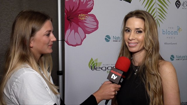 Saarah Samadani Interview 2nd Annual Bloom Summit Green Carpet