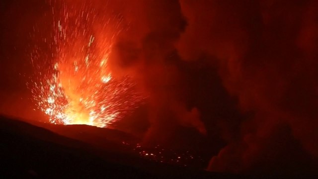 De nouvelles images toujours aussi impressionnantes de l'Etna en éruption