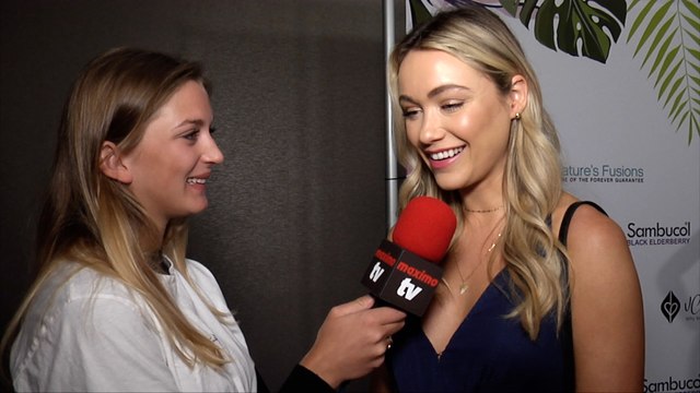 Katrina Bowden Interview 2nd Annual Bloom Summit Green Carpet