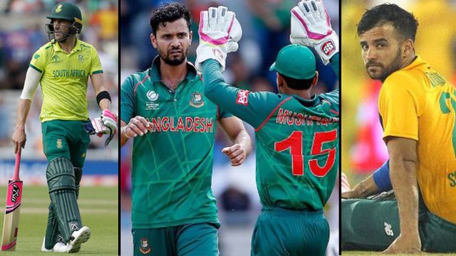 ICC Cricket World Cup 2019:Bangladesh Defeat South Africa By 21 Runs