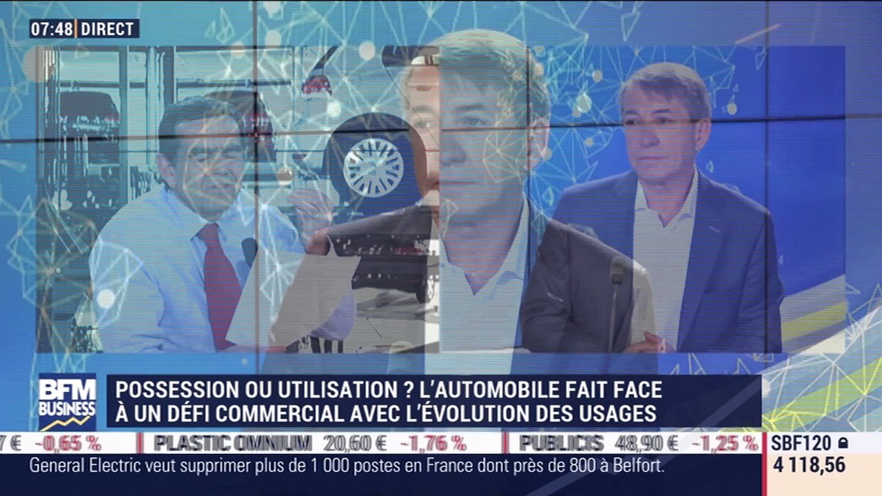 L'automobile fait face à un défi commercial avec l'évolution des usagers - 03/06