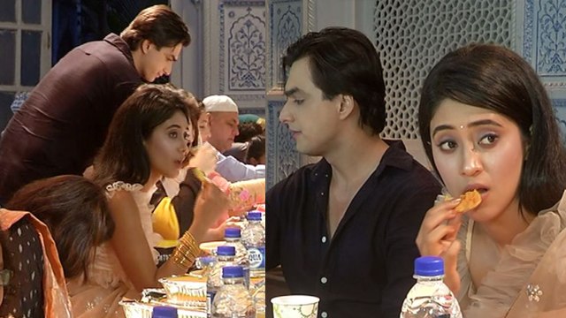 Shivangi Joshi & Mohsin Khan enjoy Iftar party on sets of Yeh Rishta Kya Kehlata Hai | FilmiBeat