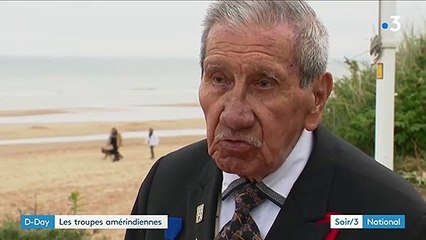 Débarquement : le vétéran amérindien Charles Shay se souvient