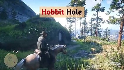 Hobbit, ghost train or UFO, here are some Estaer Eggs in Red Dead Redemption 2