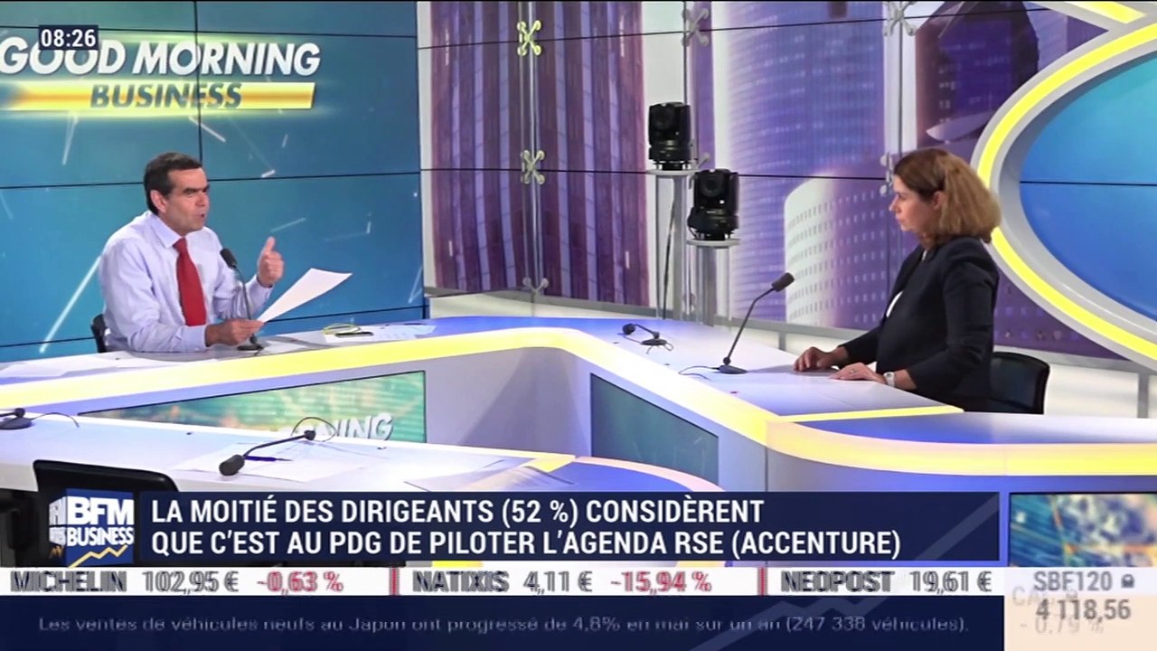 Etude d'Accenture sur le business responsable auprès des dirigeants mondiaux - 03/06