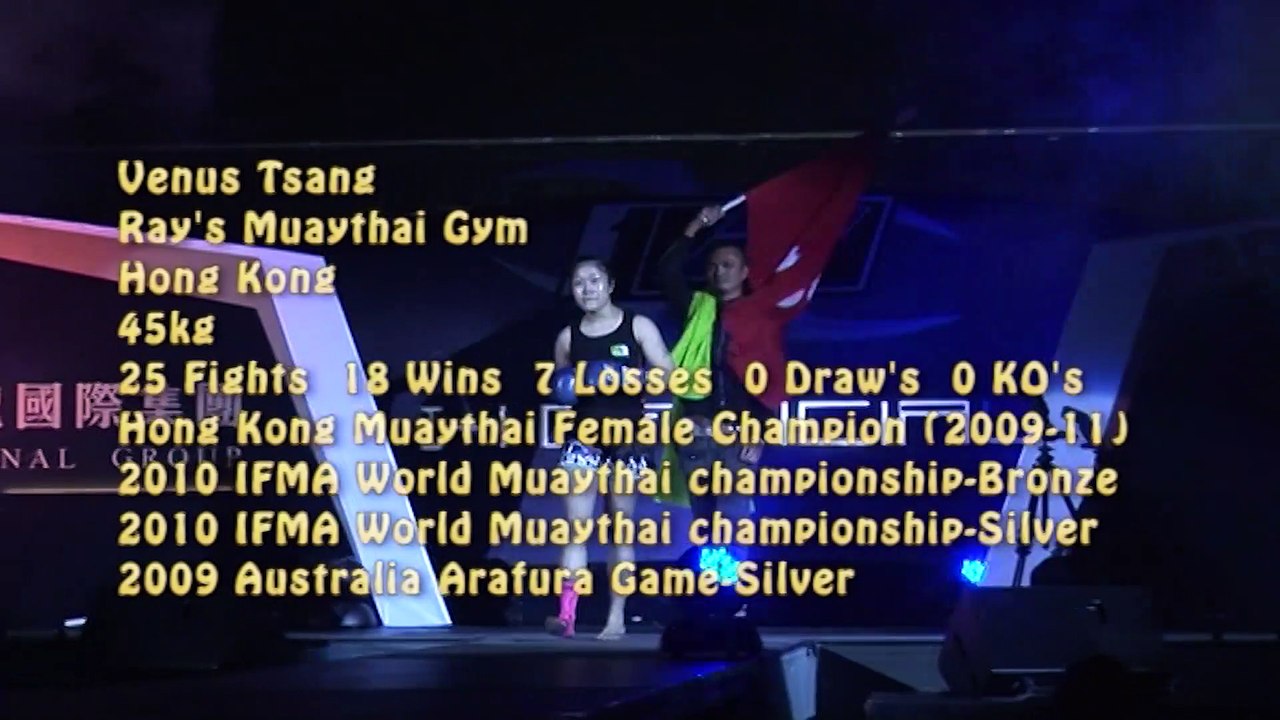 MMC 2013 ex muaythia 泰拳表演赛第二场