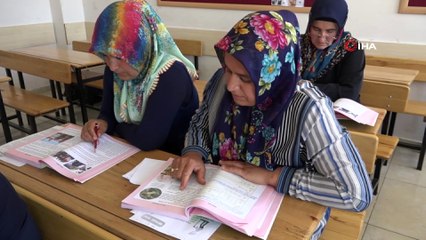 70’inde okuma yazma öğrenen Aliye Kupal'ın en büyük hayali Cumhurbaşkanı Erdoğan’a mektup yazmak
