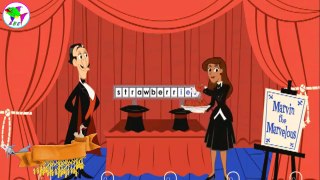 Best Educational Cartoon Stories For Kids with Marvin Magic Show | Learn English speaking With Colors ABC