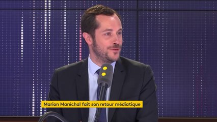 Marion Maréchal-Le Pen "est à l'extérieur du combat électoral. Je ne crois pas qu’il y a un retour", affirme Nicolas Bay