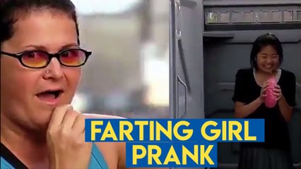 Farting Girl Prank
