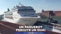 Venise : un paquebot incontrôlable fonce dans le port - ZAPPING ACTU DU 03/06/2019