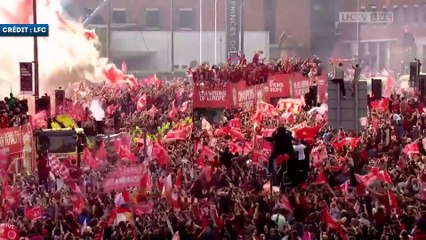 Le retour des Reds accueillis en héros à Liverpool
