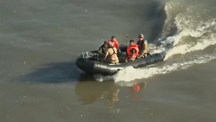 Buzos surcoreanos "analizan la situación" en el Danubio