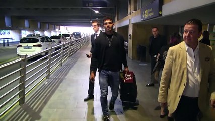 Llegada de Diego Carlos a Sevilla