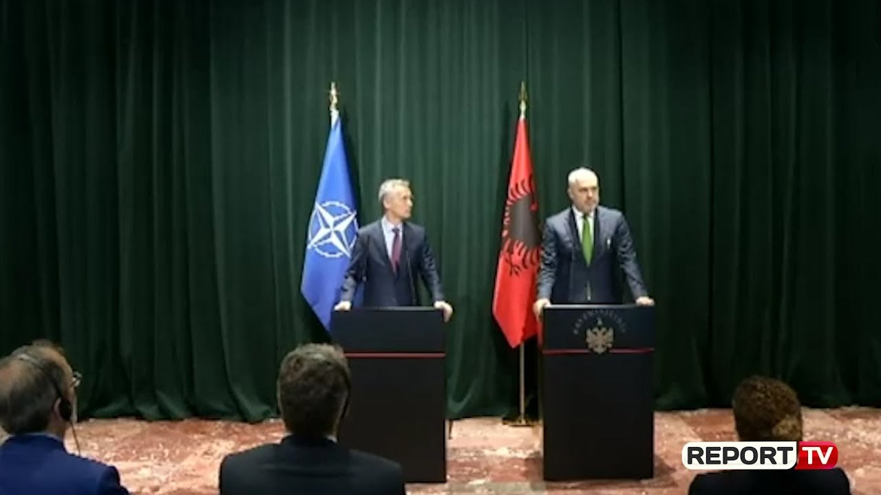 Report TV - Rama zbulon bisedën me shefi ne NATO-s: Folëm për konfliktin politik dhe negociatat