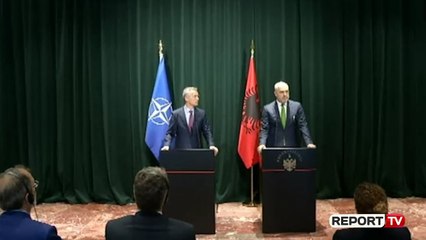 Report TV - Rama zbulon bisedën me shefi ne NATO-s: Folëm për konfliktin politik dhe negociatat