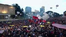 RTV Ora - Pamjet me dron nga protesta e shtatë kombëtare e opozitës