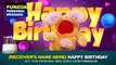 Happy Birthday - Funzoa Personal Message (Style 1) by Bojo Teddy   Funzoa.in