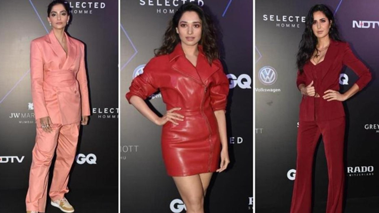 GQ 100 Best Dressed Awards 2019: Katrina Kaif, Sonam Kapoor, Kriti Sanon