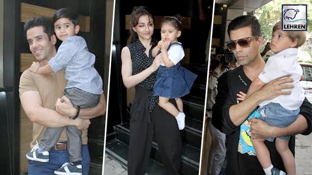 Yash, Roohi, Inaaya Attend Tusshar Kapoor's Son Lakshya's Birthday Party