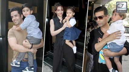 Yash, Roohi, Inaaya Attend Tusshar Kapoor's Son Lakshya's Birthday Party